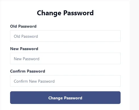 Change Password